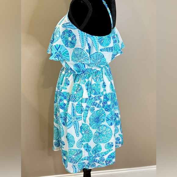 Women’s LILLY PULITZER For Target Sea Urchin ruffle dress- Size XS - Picture 4 of 10